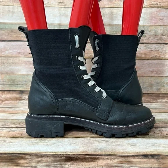 Rag & Bone Black Shiloh Boots